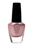 halal nail polish Petallic Tea Pink