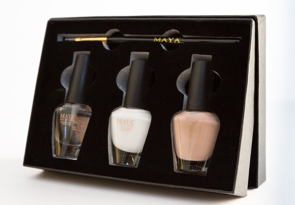 Maya Gift Set 6-Piece Halal Breathable Nail Polish (with Decorative Display  Box) - ELIGIBLE FOR FREE